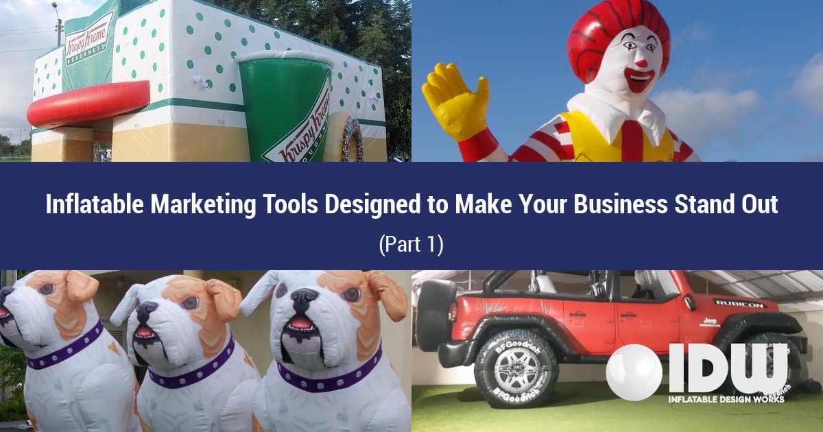 inflatable marketing tools