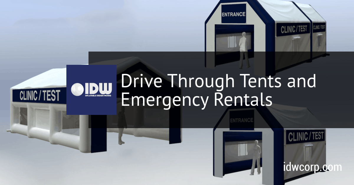 Drive Through Tents and Emergency Rentals