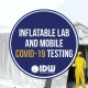 Mobile COVID-19 inflatables