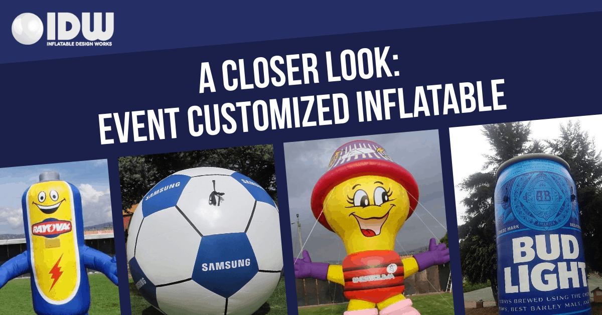 A Closer Look: Event Customized Inflatable