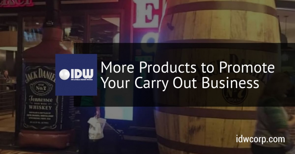 More Products to Promote Your Carry Out Business