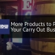 More Products to Promote Your Carry Out Business