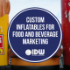 Custom Inflatables for Food and Beverage Marketing