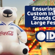 Ensuring Your Custom Inflatable Stands Out at Large Festivals