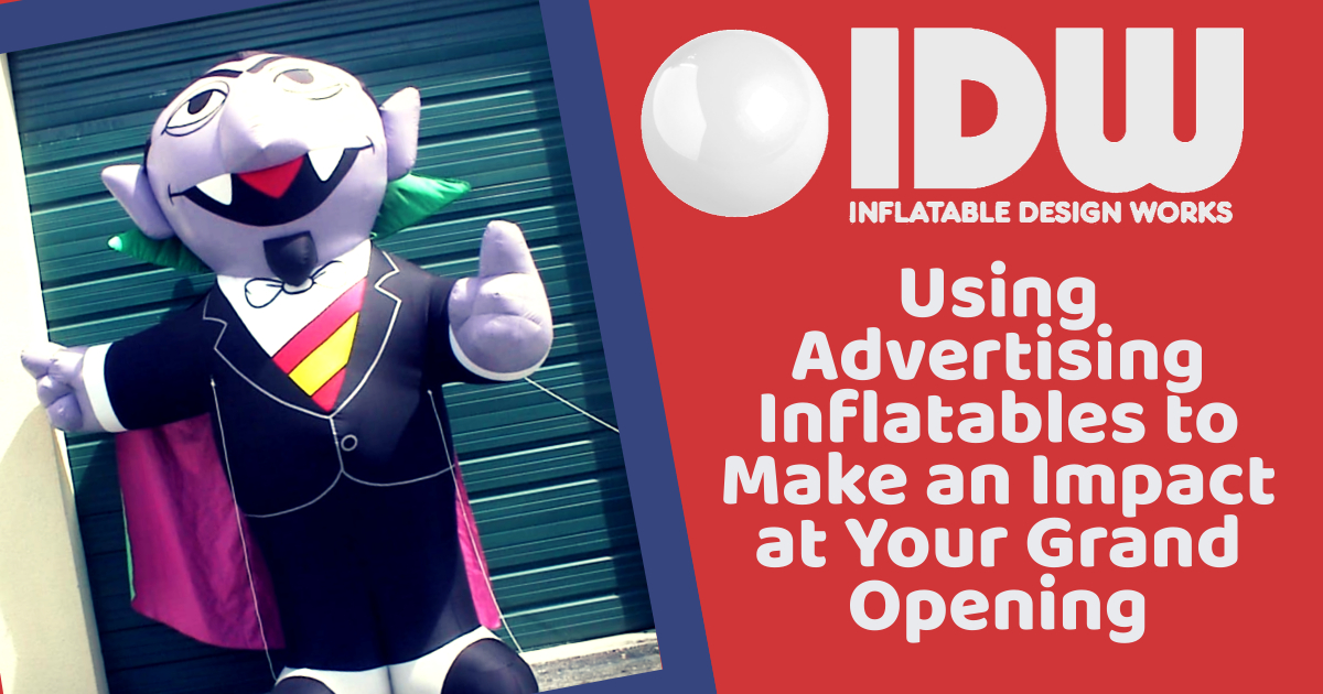 Advertising Inflatables to Make an Impact at Your Grand Opening